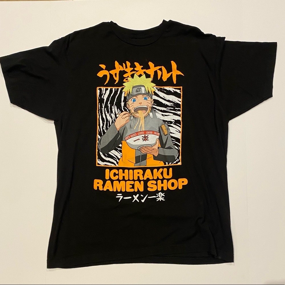 Mens Graphic Tee shirts Size XL Naruto